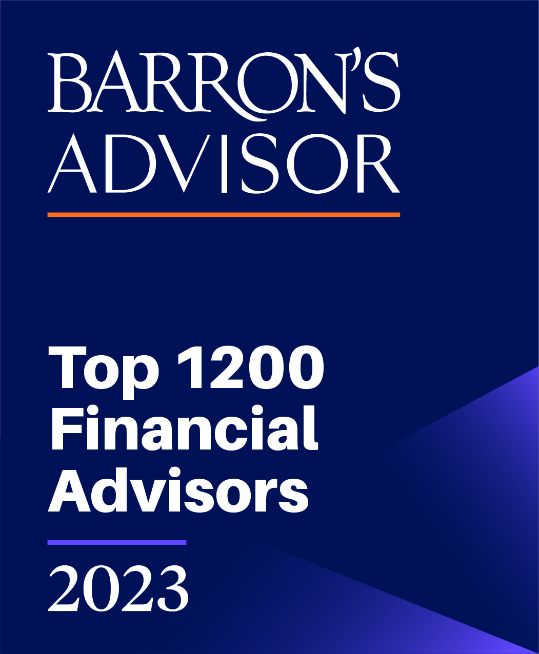 2023 Barrons Top Financial Advisors